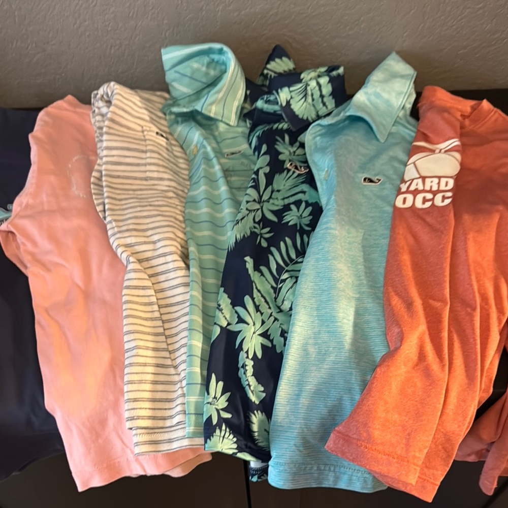 Lot of Vineyard Vines Kids' Polo Shirts, Swim Trunks & Tees